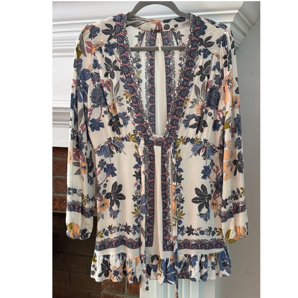 Free People Violet Hill Tunic Mini Dress